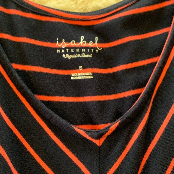 Isabel Maternity midi striped dress - Picture 4 of 5